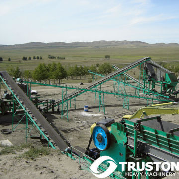 Sand production line system/kaolin crusher plant/Crushed stone production line