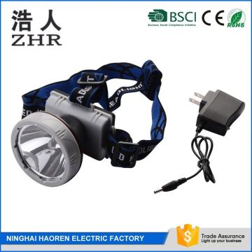 Fine appearance factory supply 3 AAA head lamp rechargeable