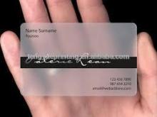 fine custom PET PVC plastic cards