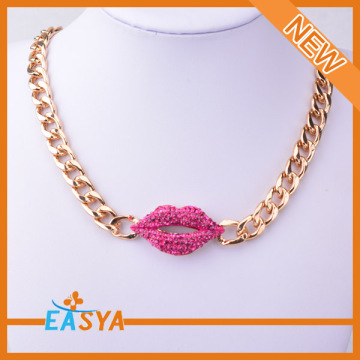 Wholesale Fashion Pendant Necklace Sex Women Jewelry With Lip
