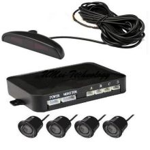 4 Sensors System 12v LED Display Indicator Parking Car Rever
