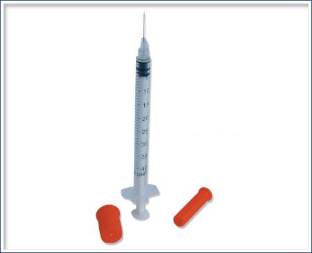 Medical Disposable Insuline Syringe With Detachable Needle