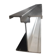 anodized/powder coating extrusion aluminum h beam