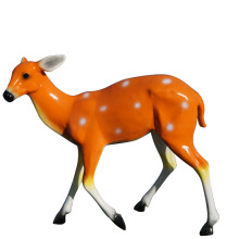 Colored fiberglass elk reindeer statue resin deer sculpture for decoration