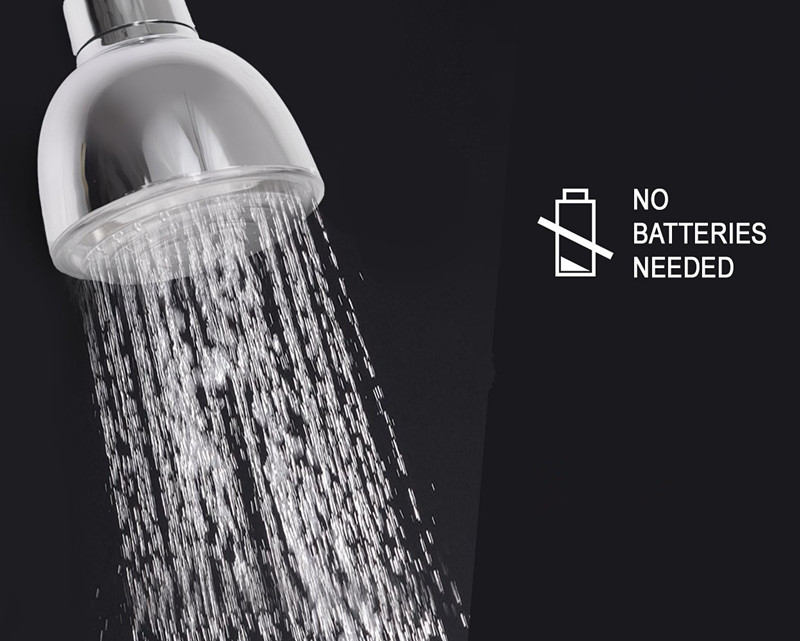 Cabezal de ducha led baño hotsale con cromo