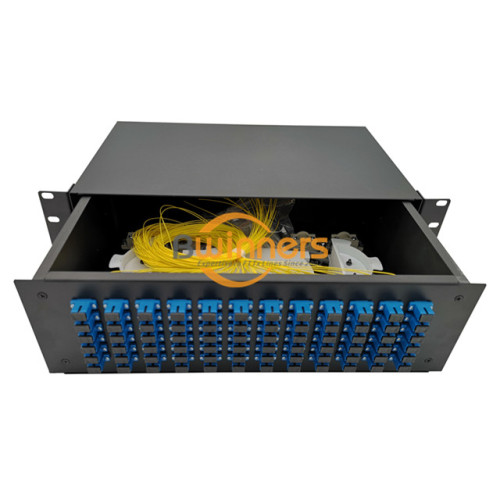 3U 72 Cores SC Fiber Patch Panels