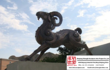 Carving Kinetic Bronze Sculpture