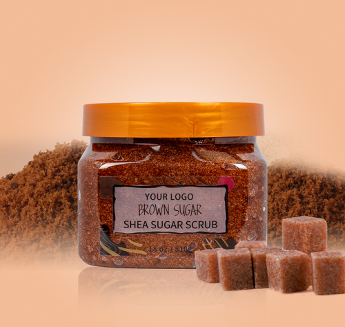 Natural Brown Salt Shea Sugar Body Scrub