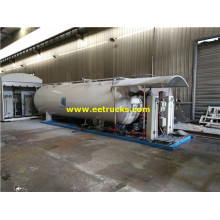 25m3 10mt Propane Skid vituo vilivyowekwa