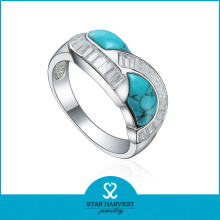 Fine Quality Silver Ring with Turquoise Stone