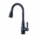 Brass 360 Degree Turn Pull Down Kitchen Faucet