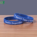 Terbaru Ungu Silicone Sport Gelang Berwarna Gel Gelang