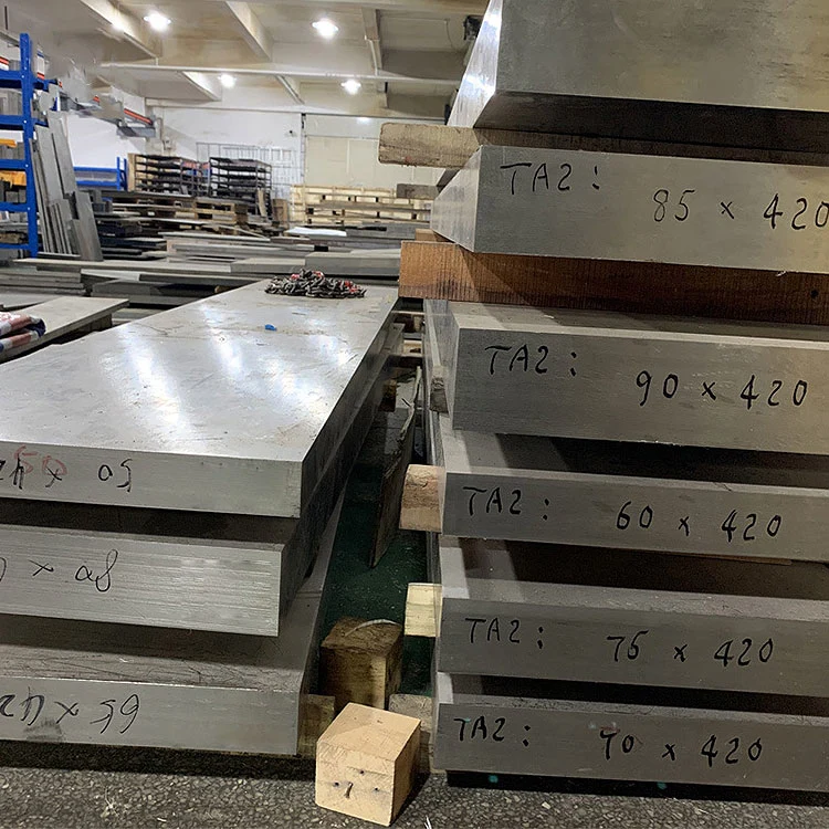 ASTM B265 Титановый сплав 5 класс 5 Shim Sheet Leate Titanium сплав класс 5 таблицы титановый сплав GR 5 листов