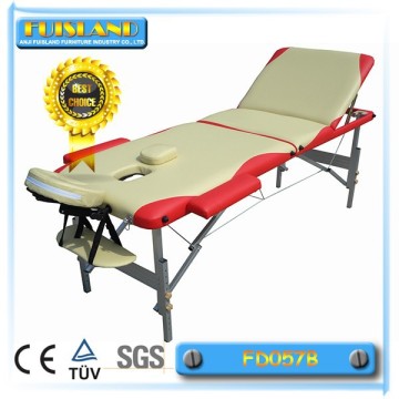 portable aluminum folding sex massage tables
