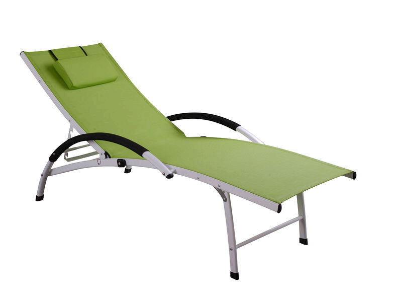 luxury adjustable textilene lounge