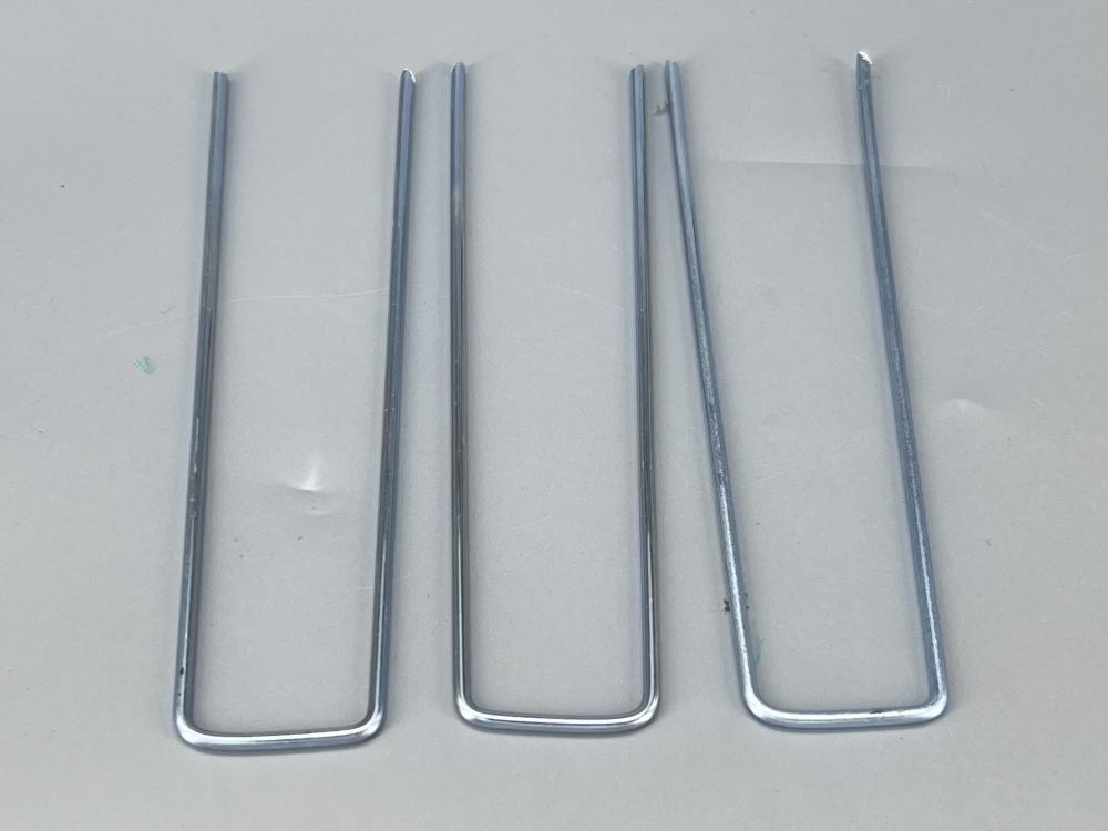 U-shaped steel ground cover nails