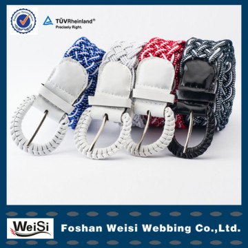 manufacturer customized men leather braided belt