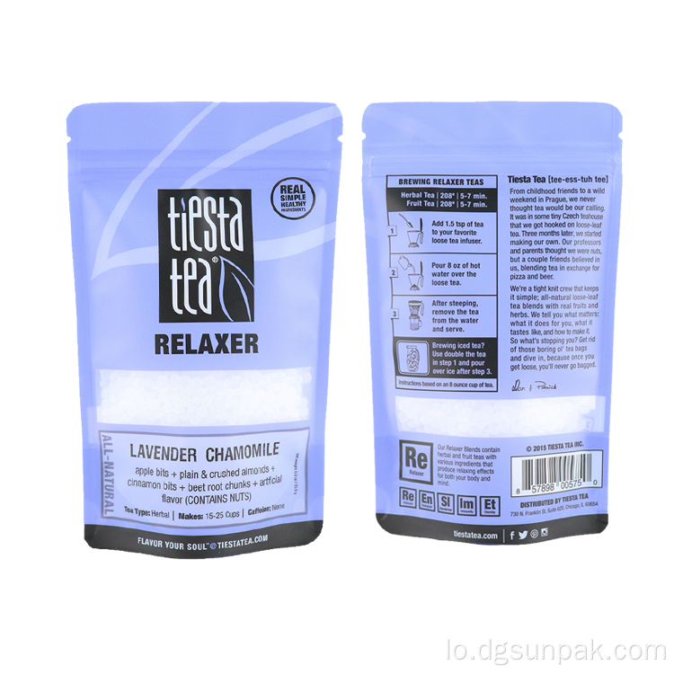 ກະເປົາສໍາລັບ Pouches Packes Zip Lock Mylar Bag