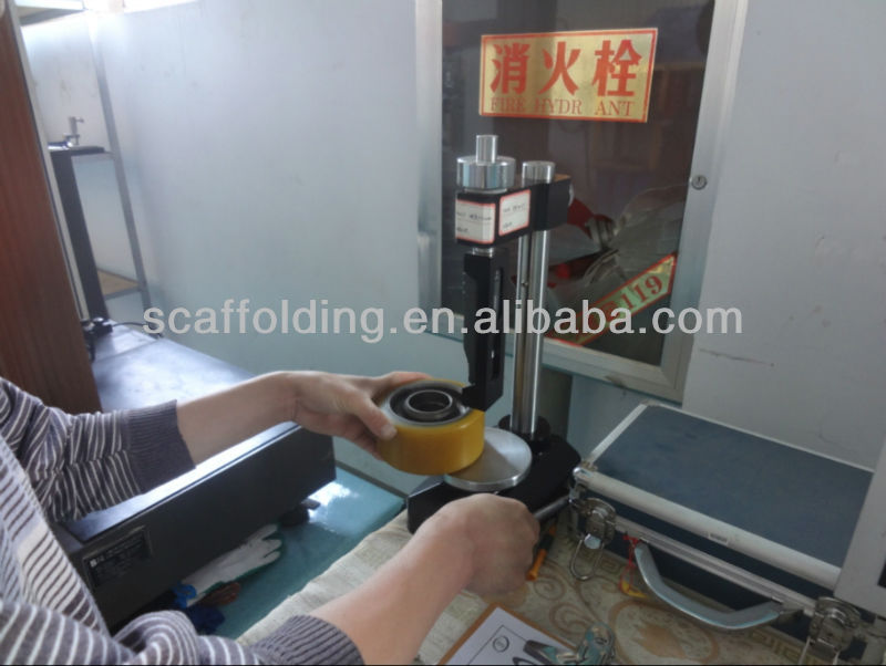 250mm 托盘车负载 PU 轮