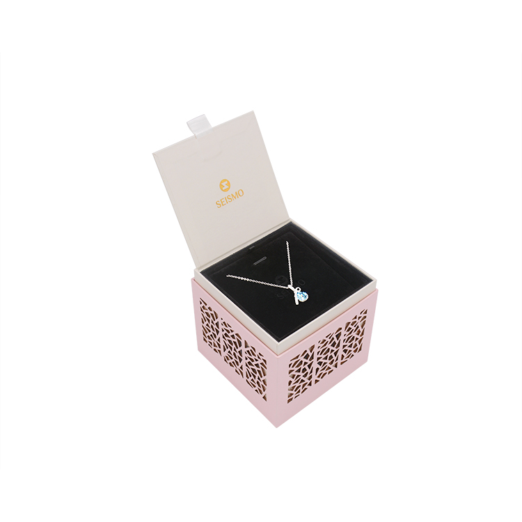 New Design Environmental Protection cardboard necklace earrings ring bracelet box sets packaging box