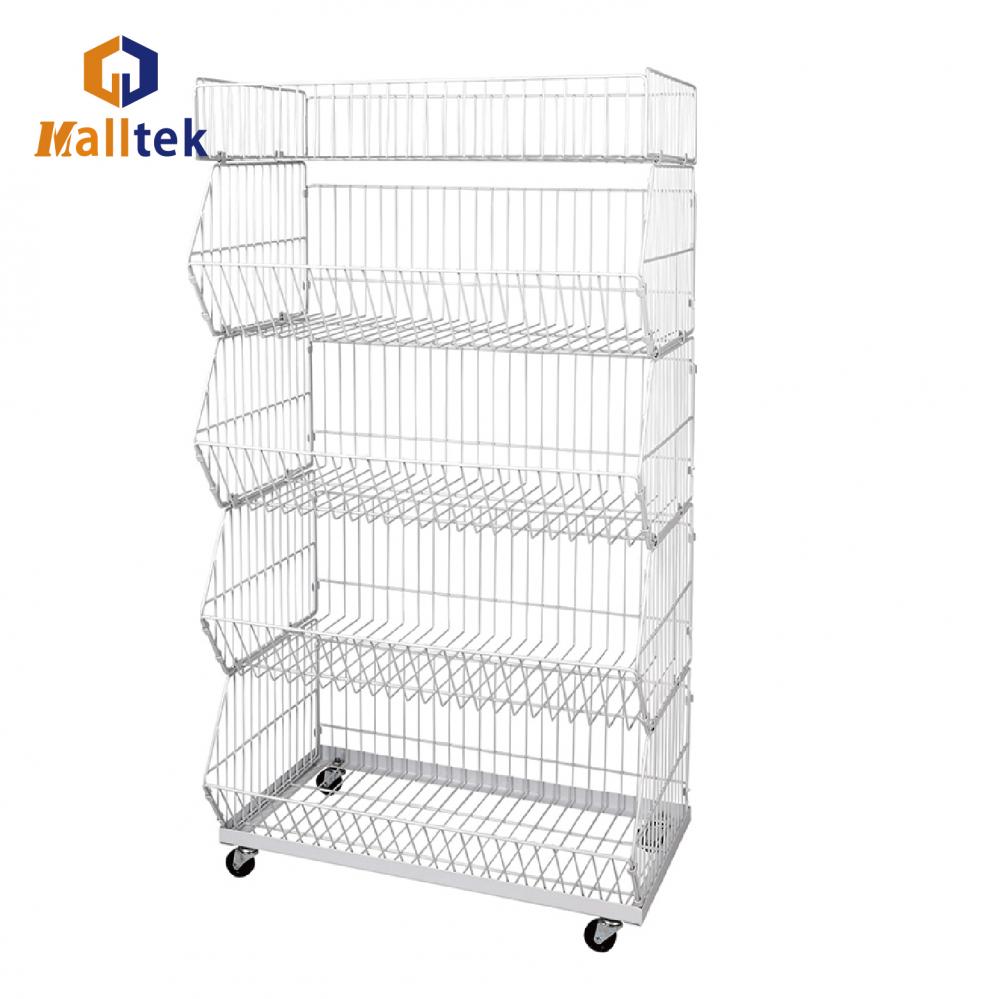 Retail Shop Mesh Metal Wire Promotion cage