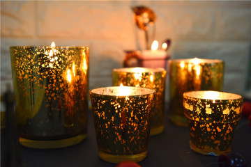 Personalized Glass Scented Candle Custom