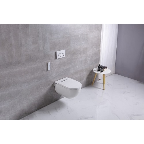 High End Bidet Toilet Intelligent Wall-Hung Toilet With Smart Seat Cover