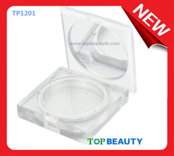 TP1201- Clear Empty Cosmetics Blusher Case