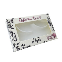 White Trays Foldable Eyelashes Paper Box