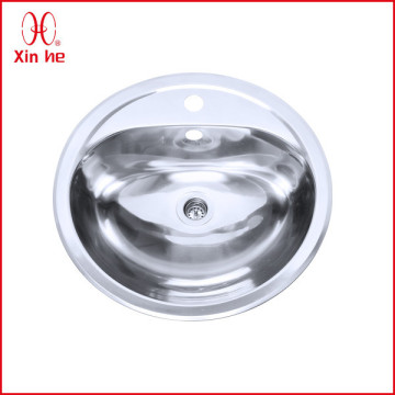 304 single bowl stainless steel washbasin