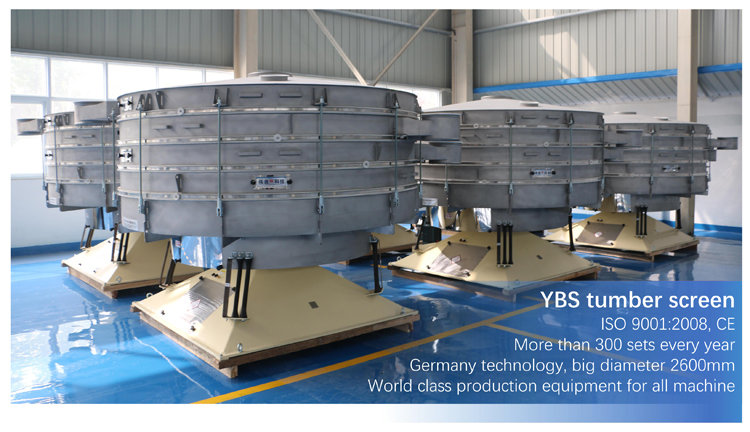CE salt grading sieve machine in salt processing plant