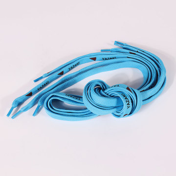 Custom Wide Shoe Laces with Sublimation Printed Logo
