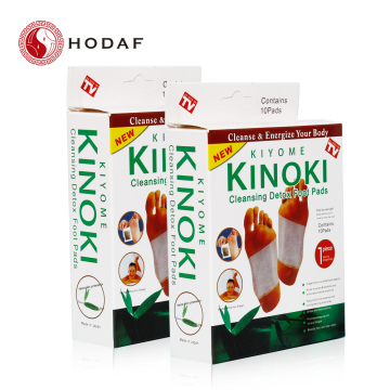 Natural plant good quality KINOKI aroma foot patch