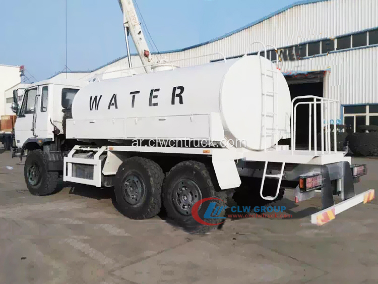 مضمون 100 ٪ DONGFENG 22000litres 6x6 شاحنة خزان المياه