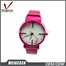 Made in China cheap PU band colorful nice kids wrist watches