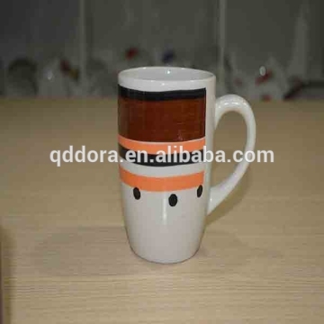 New ceramic mug print ceramic mug with gold color printing H23