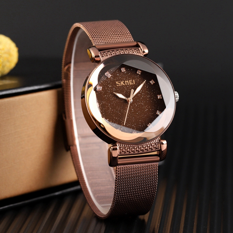 SKMEI 9188 Fashion design female wristwatches quartz movement luxury skmei wristwatches