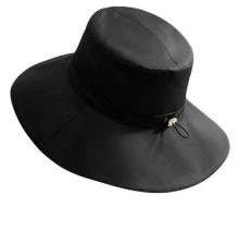 Ladies Black Big Brim Broadbrim Hat