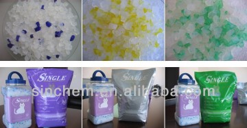 barrelled blue silica gel cat litter