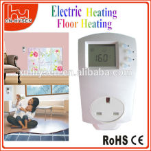 LCD Display Plug In Thermostat Heating Socket
