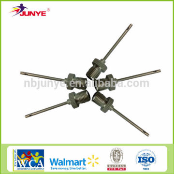 Ningbo Junye for promotion inflating metal air needle valve