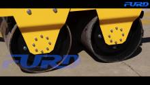 Asphalt Road Roller 550kg Weight Compact Road Machine