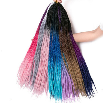 Ombre Braids Synthetic Hair Box Braids Crochet Extension African Darling Braids 24inch