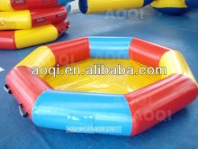 AOQI product good selling top quality colorful inflatalbe pool for water game
