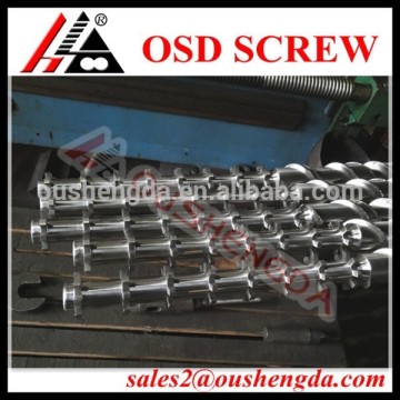 SACM645 single bimetallic extruder screw barrel XPS