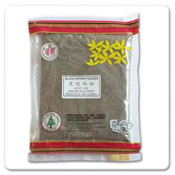 Spicy bagged black pepper power