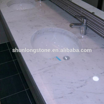 Carrara White marble vanity top,stone vanity top,bathroom vanity tops