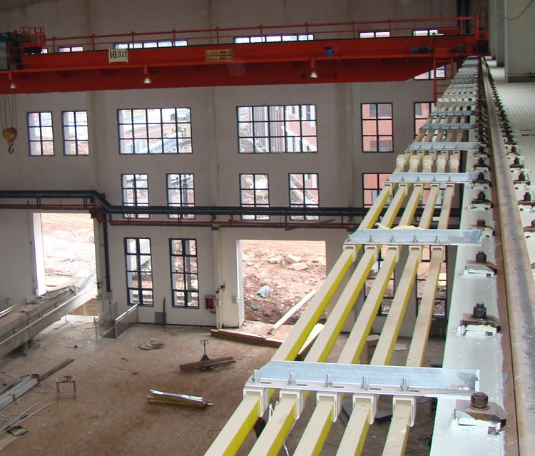 Insulated Aluminum Conductor Busbar with Current Collectors for Crane