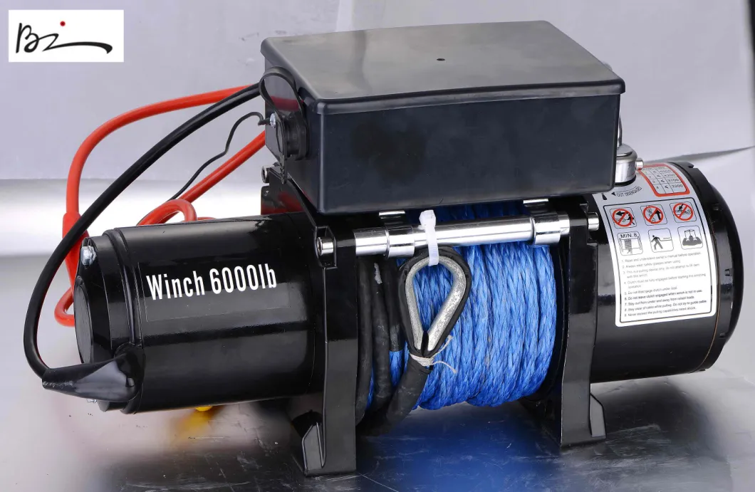 Winch 6000 Lbs Portable Electric Winch 4X4 with Remote Control