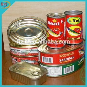 Best 125G canned sardine pilchards Canned Sardine In Tomato Sauce